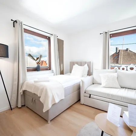 شقة Malu - Attraktive Lage, Balkon, Smarttv, 24h Checkin, Waschmaschine, *